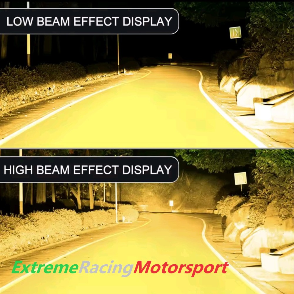 Xtreme Racing Lampadine LED Lampade Alogene Yellow 3000K H1 coppia gialle