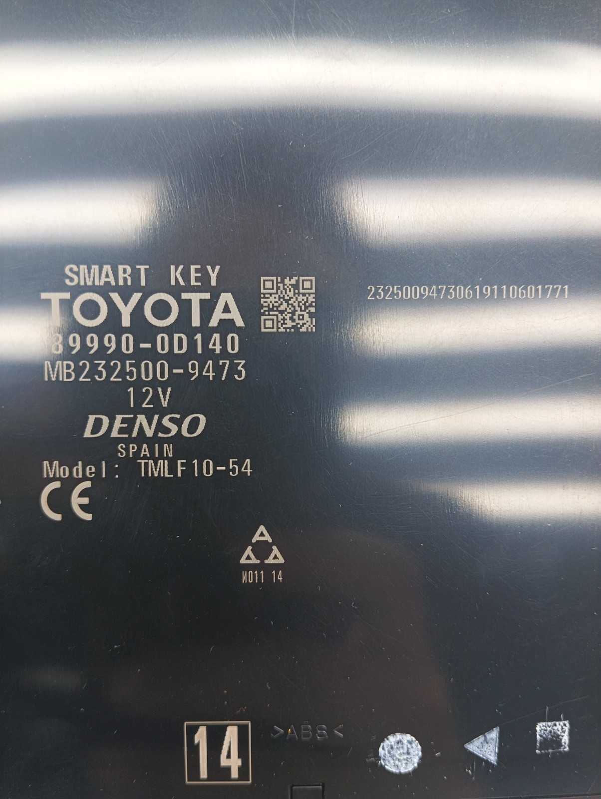 Pomili Elettronica/batteria ibride Smart Key Toyota Yaris Hybrid 89990-0D140 modulo elettronico