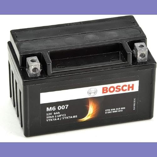 Bosch HCP Batterie 0 092 M60 070 batteria avviamento 12V 6Ah