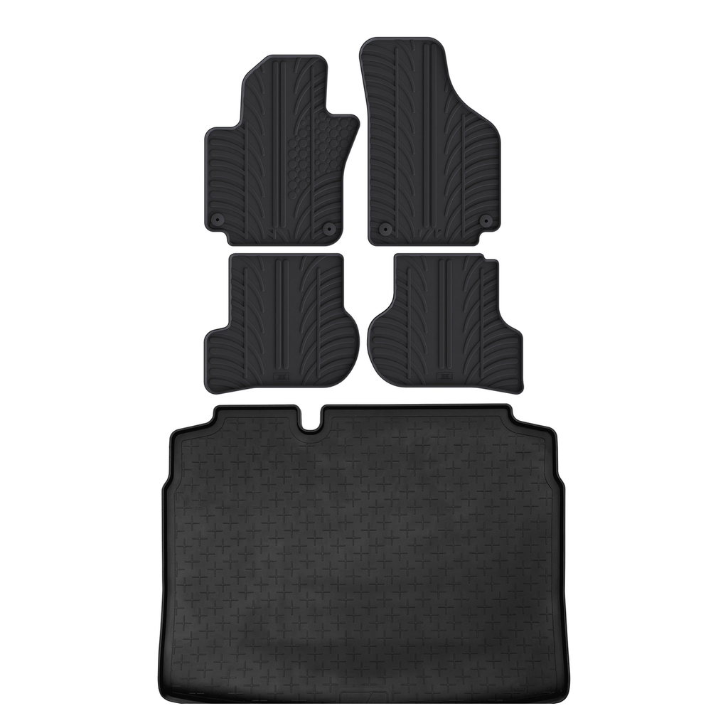 Travall Bundles VW Golf Tappetino baule e tappetini 2009-2013