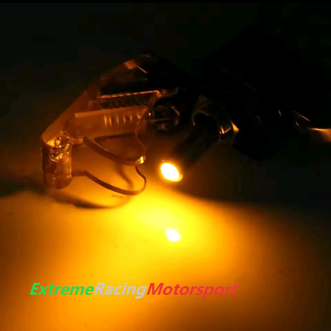 Xtreme Racing Accessori per Illuminazione LED Interruttore ON OFF Illuminazione Led GIALLO