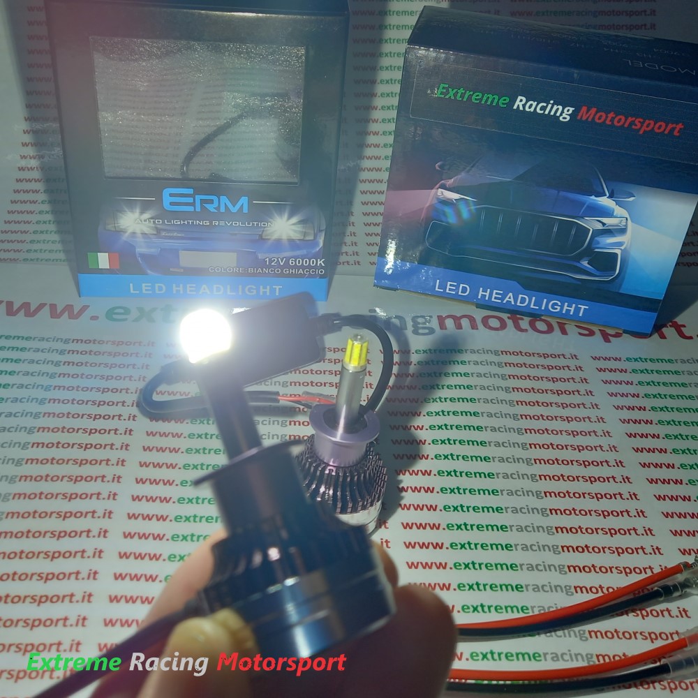 Xtreme Racing Kit Illuminazione LED H6W/H1 360° 25K/H7 Full LED 6000K CANBUS