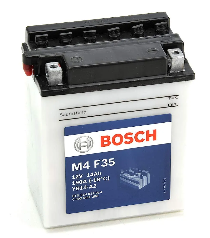 Bosch HCP Batterie 514012014 batteria moto 14 Ah dimensioni compatte