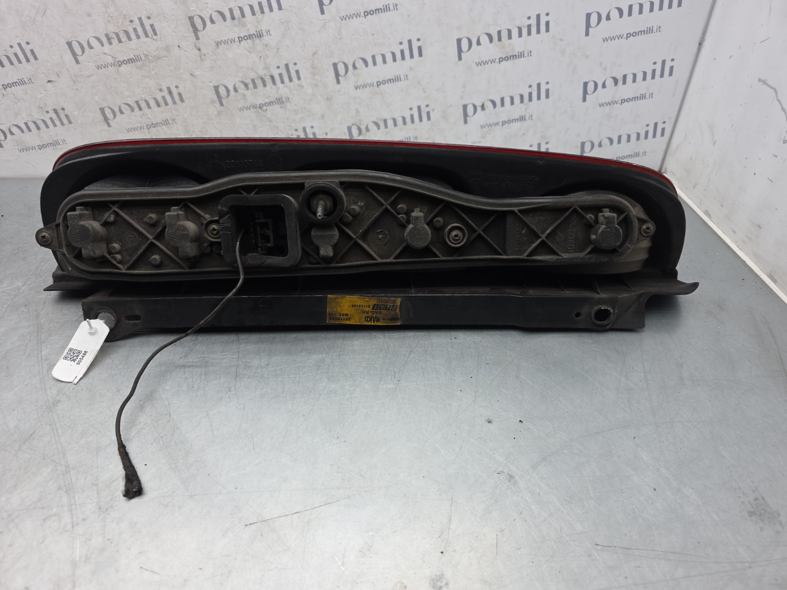 Pomili Fanaleria Fiat Doblò 20110748 fanale posteriore destro usato