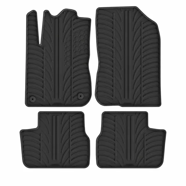 Travall Car Mats Peugeot 208 2012-2019 tappetino in gomma