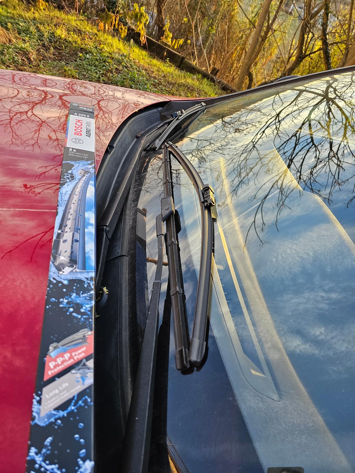 Bosch Spazzole tergicristallo Aerotwin A295S anteriori 600/400 mm