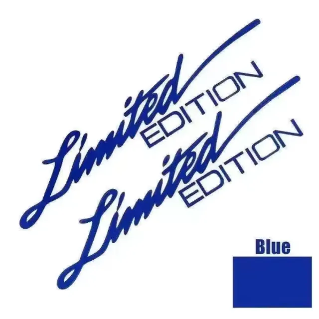 Xtreme Racing Limited Edition adesivi prespaziati blu 2 pezzi