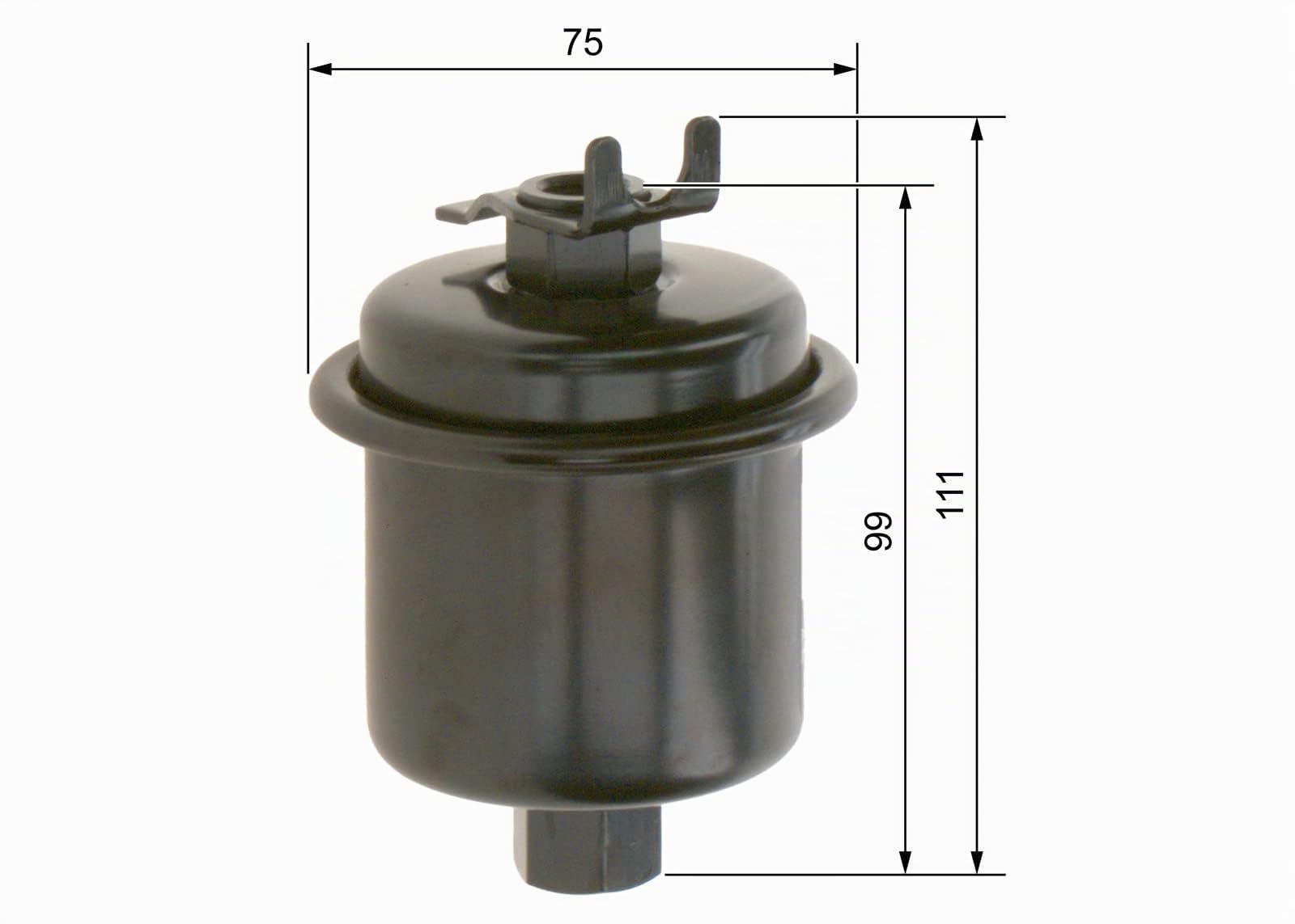 Bosch Filtri 0450905916 filtro carburante benzina per iniezione