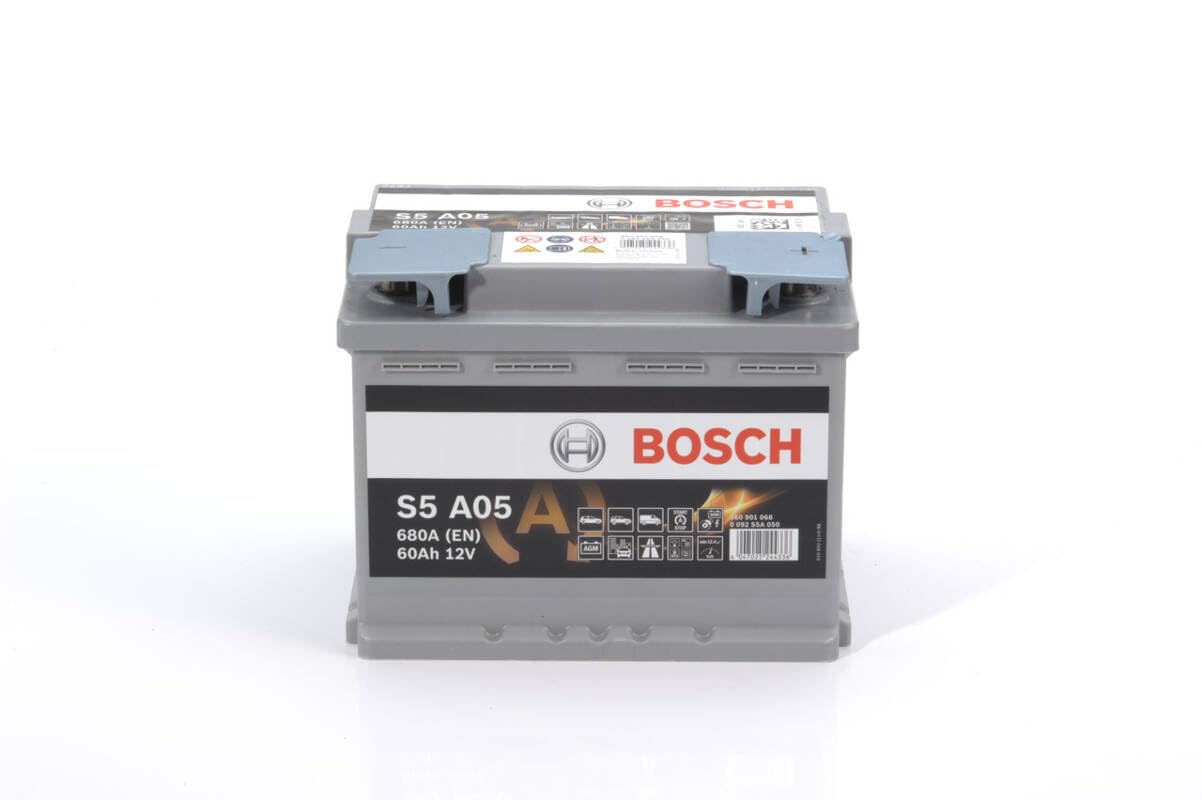 Bosch Batterie S5A05 batteria auto AGM 60 Ah Start/Stop