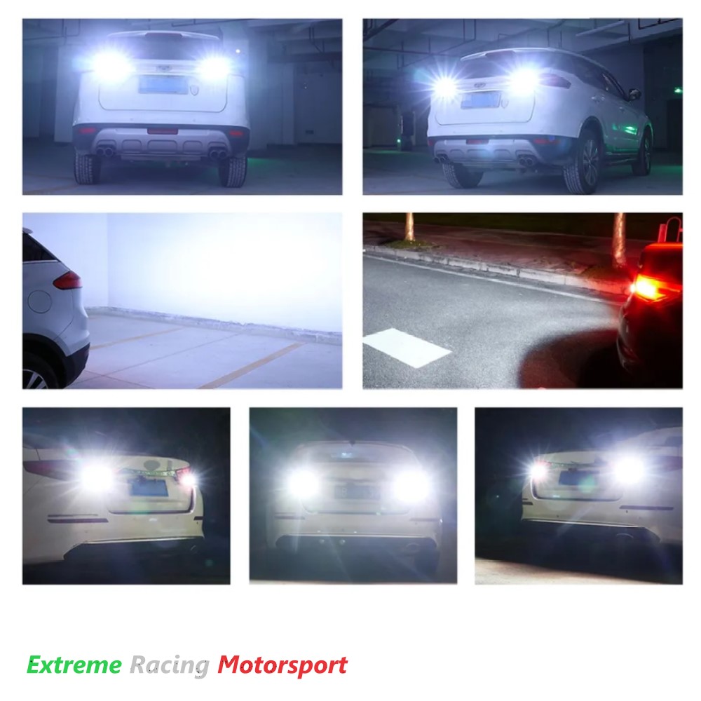 Xtreme Racing Lampadine LED T15 W16W retromarcia 12 V bianca singola 1620 lm