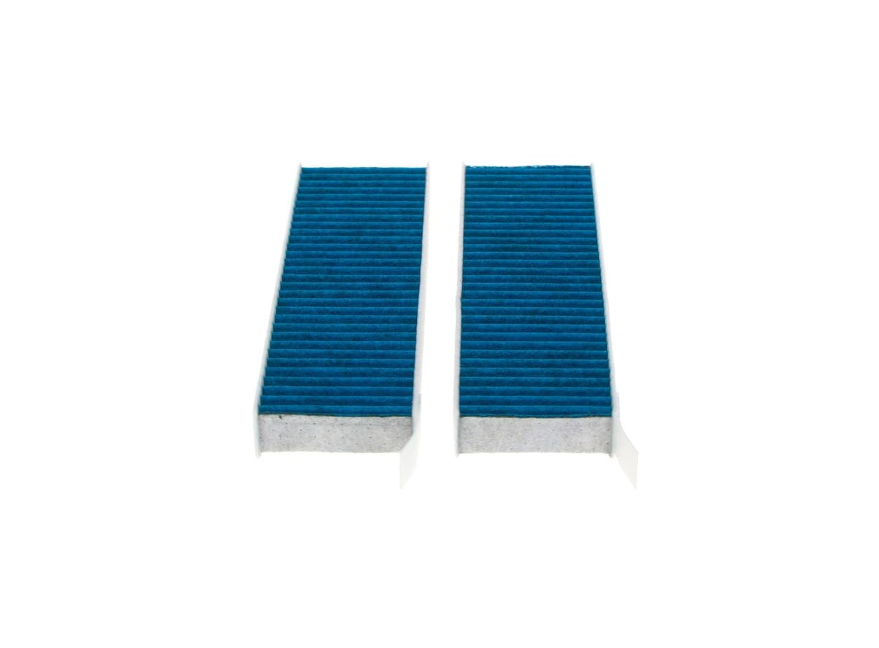 Bosch Filtri 0986628568 filtro abitacolo carboni attivi 2 pezzi