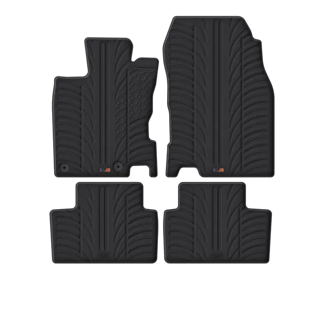 Travall Car Mats Renault Kadjar tappetini in gomma 2015-2022