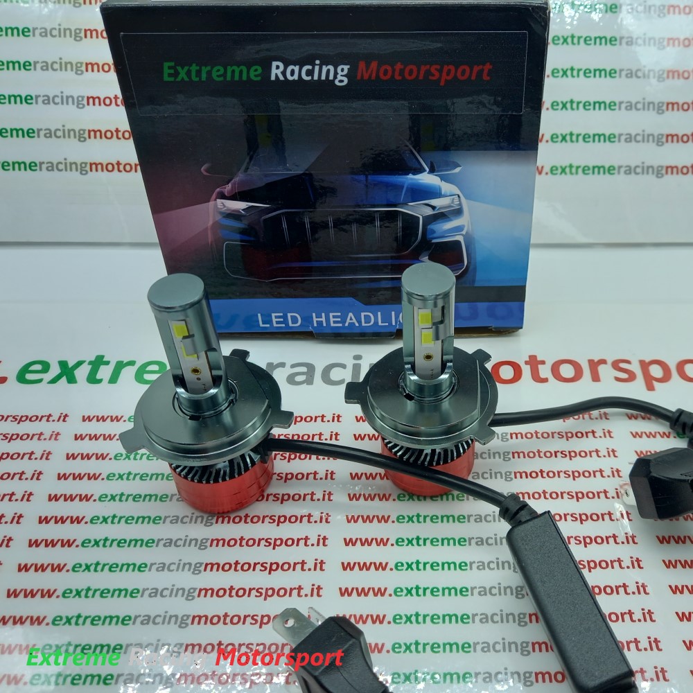 Xtreme Racing Lampadine LED ERM V13 H5 lampade LED 6000 K coppia 12 V