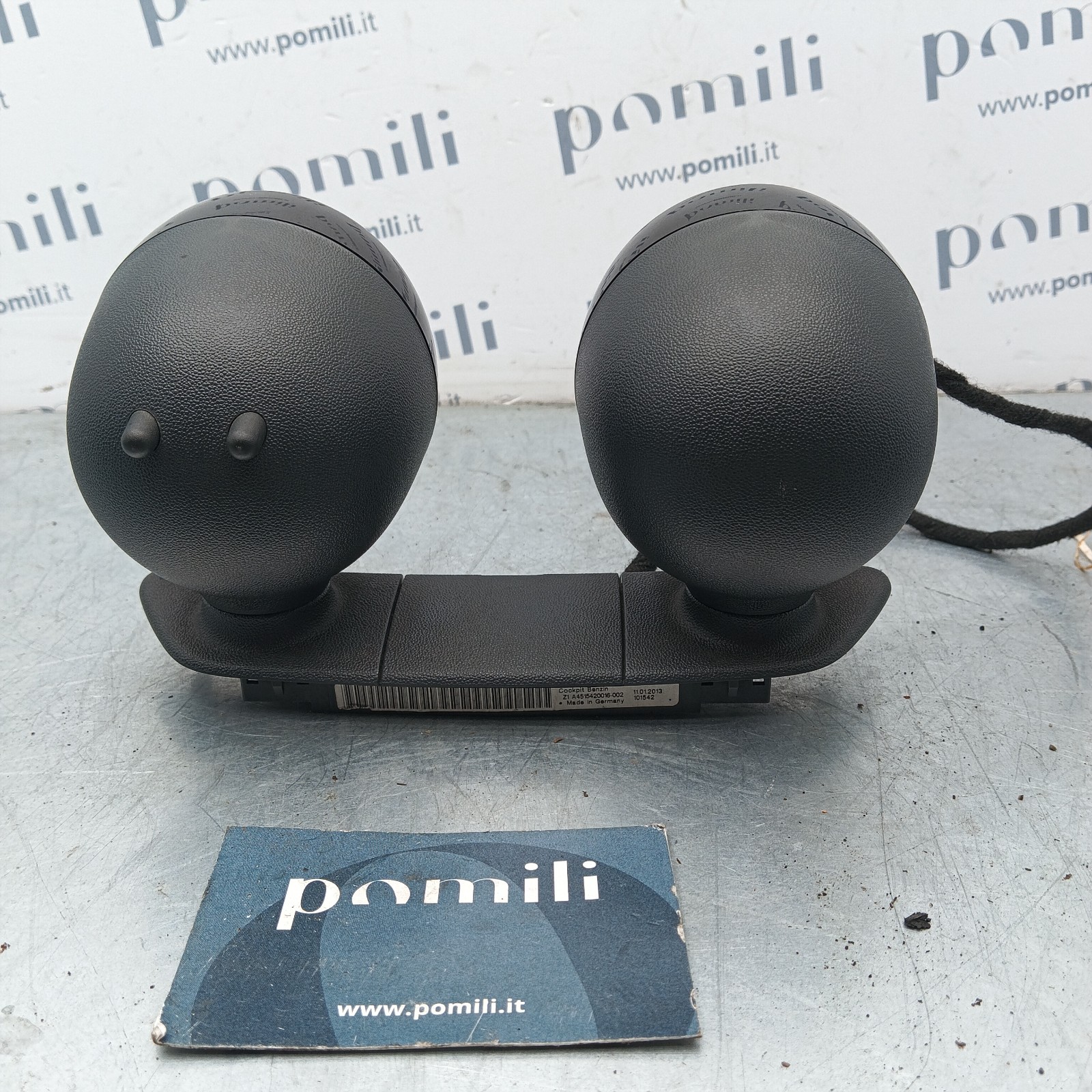 Pomili Rivestimenti interni Smart Fortwo 451 contagiri e orologio usato