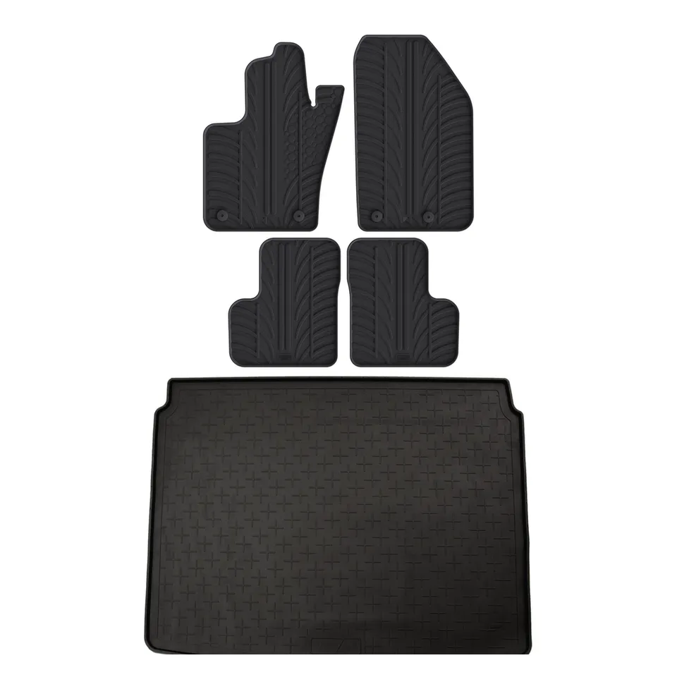 Travall Bundles Jeep Renegade (2014-) tappetini e vasca baule gomma