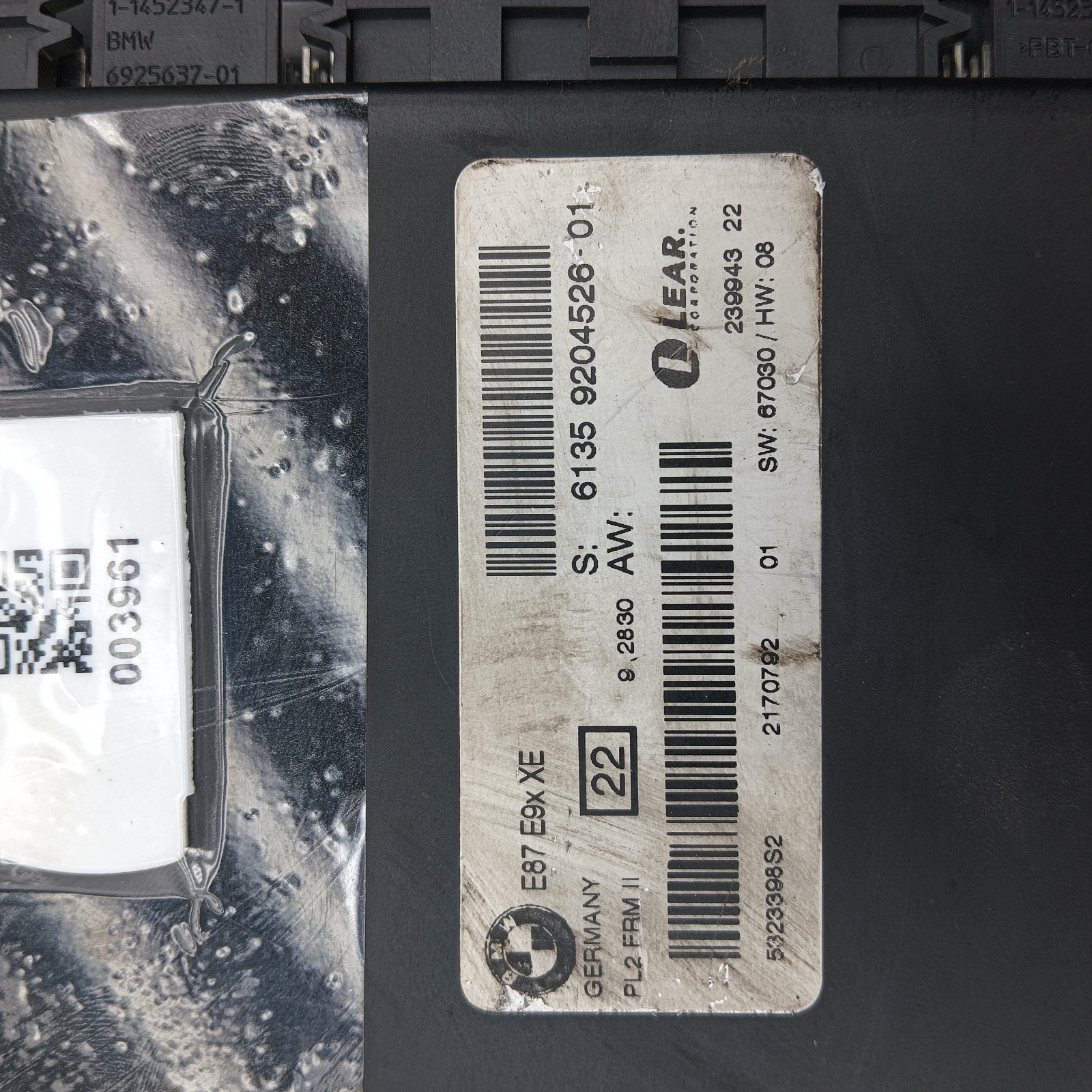 Pomili Fanaleria Centralina luci Modulo FRM BMW E87 61359204526 usata Xenon