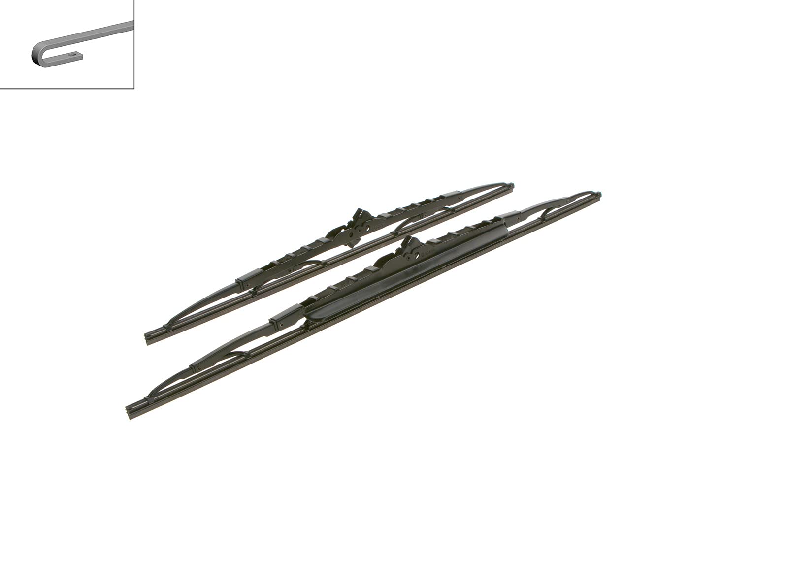 Bosch Spazzole tergicristallo Twin Spoiler 607S 600/475 mm set anteriore