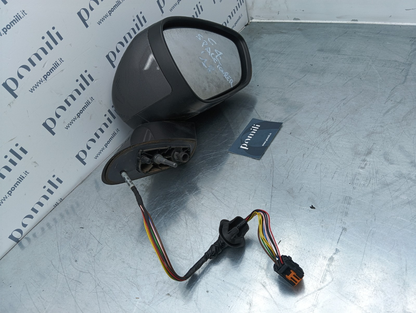 Pomili Cristalli CITROEN C4 specchietto destro 411404 10 pin usato