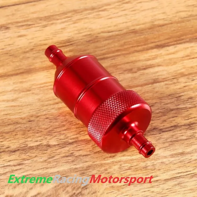 Xtreme Racing Filtri Olio e Carburante filtro benzina 78×30 mm rosso 6 mm