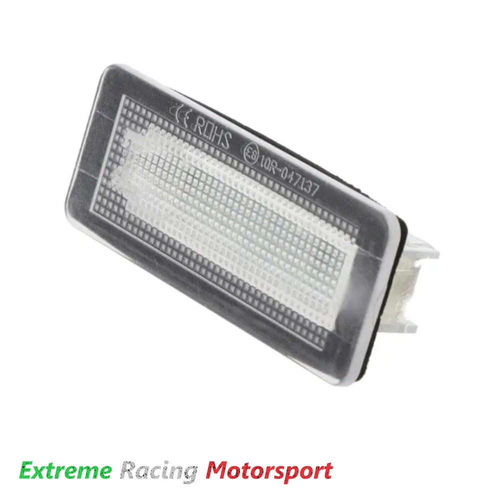 Xtreme Racing Accessori Illuminazione LED Placchette luci targa Smart 451 07-14 coppia bianche waterproof