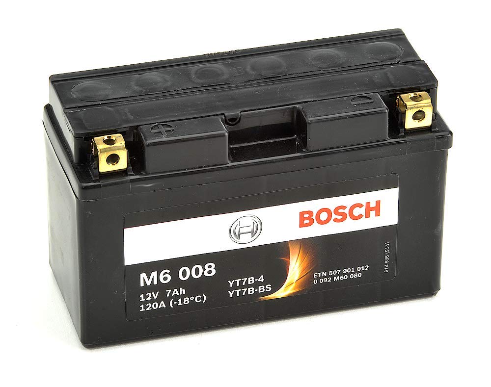 Bosch Batterie M6008 batteria moto AGM 7 Ah