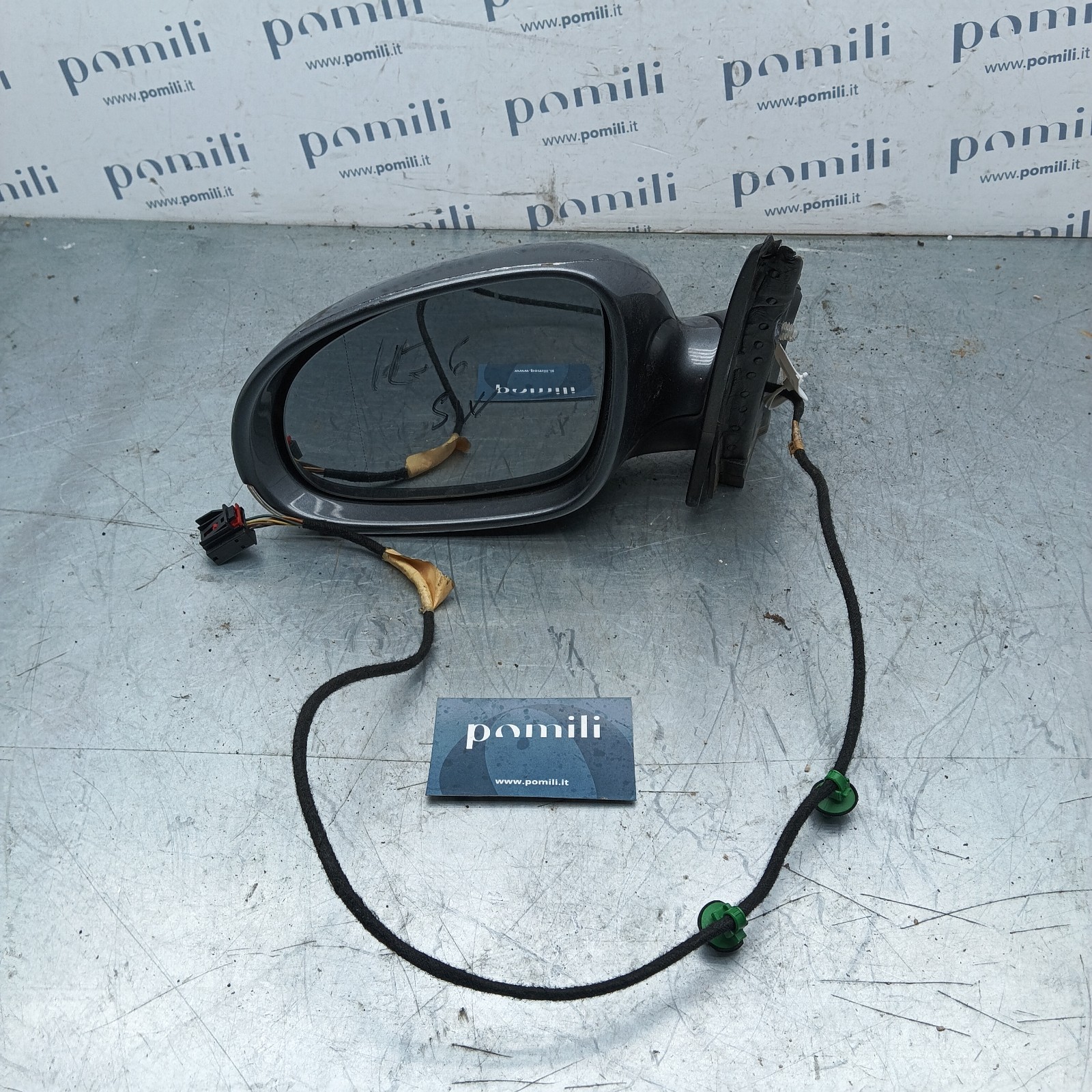 Pomili Cristalli Specchietto retrovisore sinistro (6PIN) Volkswagen Golf V (2005-10) 1K5857933 specchietto usato