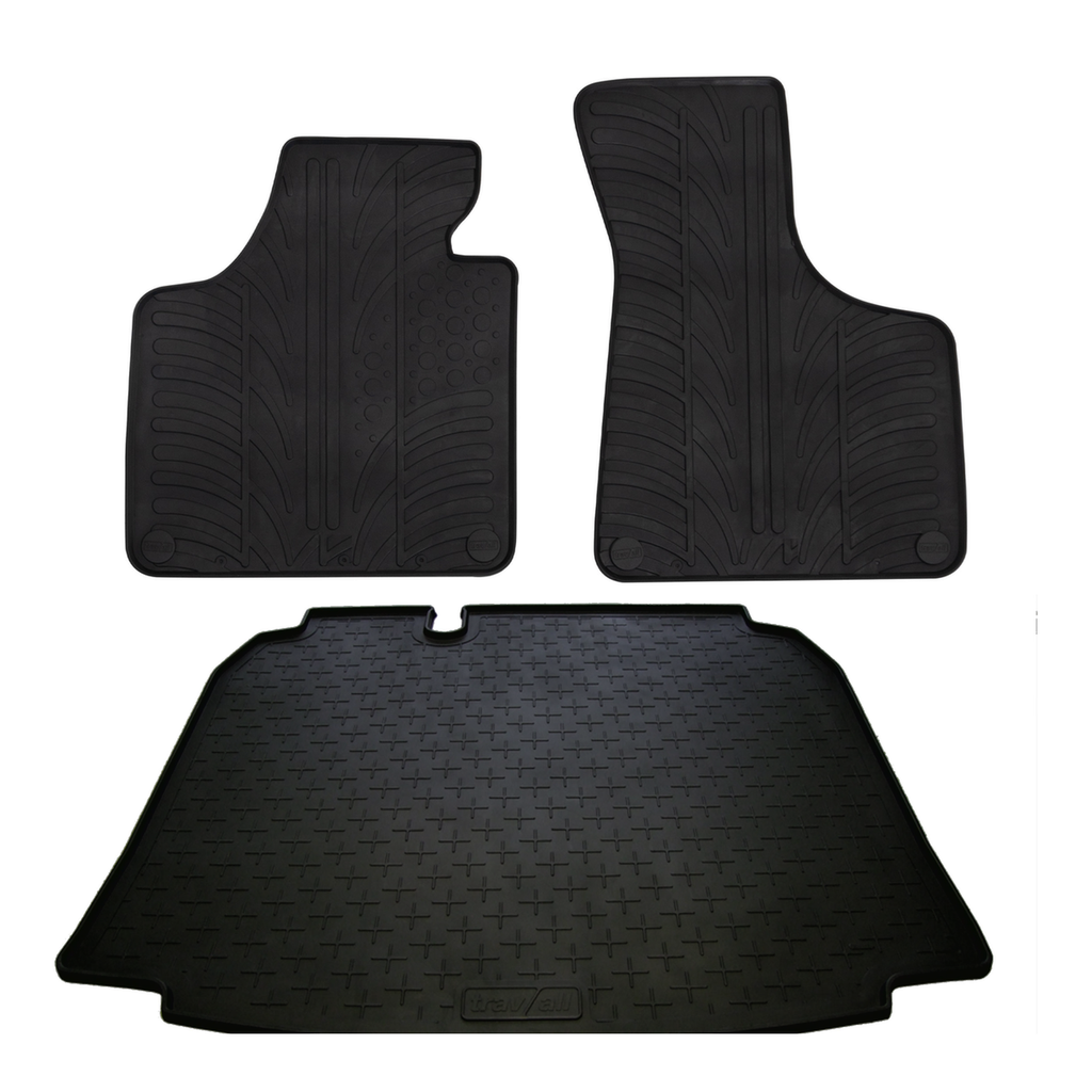 Travall Bundles Audi A3 2003-2012 kit vasca baule e tappetini gomma