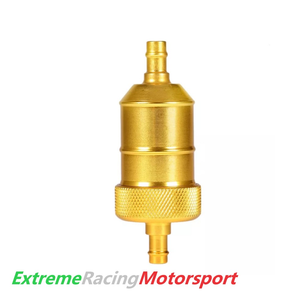 Xtreme Racing Filtri Olio e Carburante filtro carburante in alluminio oro 6 mm bassa pressione