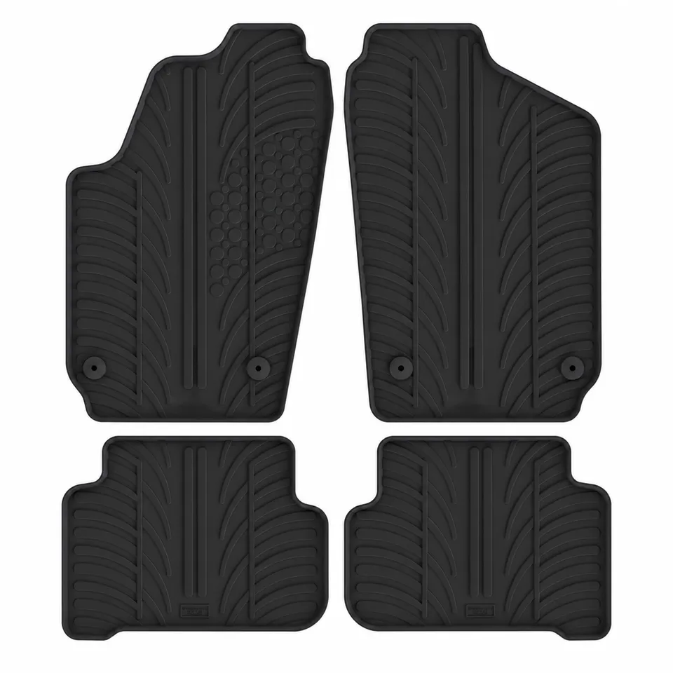 Travall Car Mats VW Polo tappetino in gomma 2009-2017