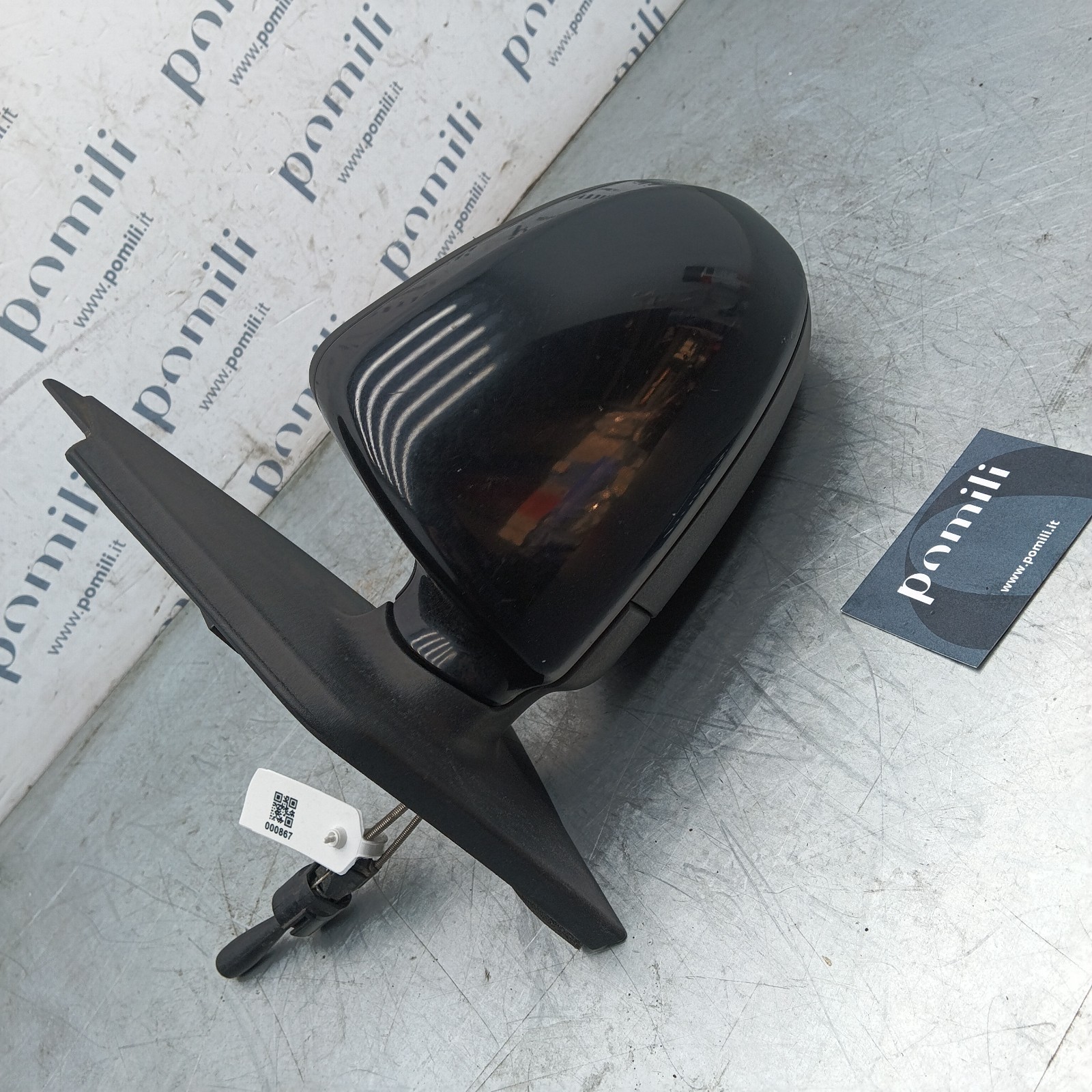 Pomili Cristalli Smart 451 specchietto sinistro usato OEM 0306025