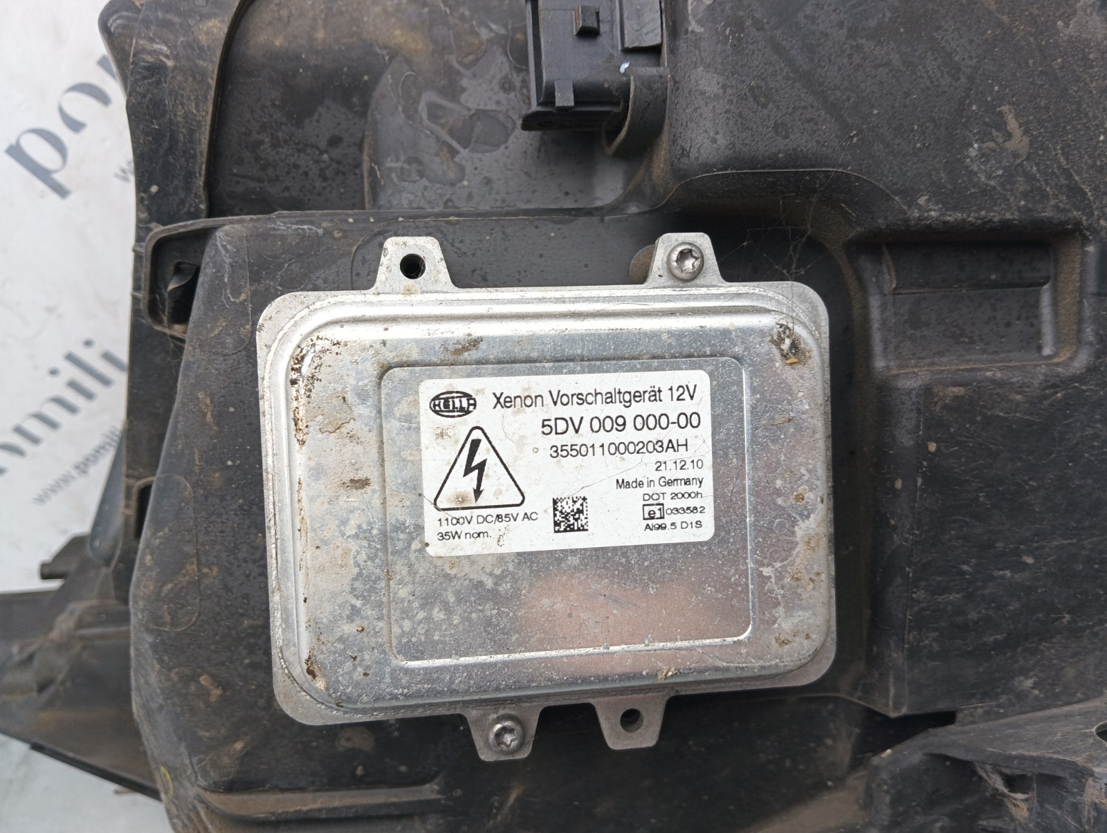 Pomili Fanaleria Faro anteriore Xenon Citroen C4 Picasso 162981-00 sinistro usato