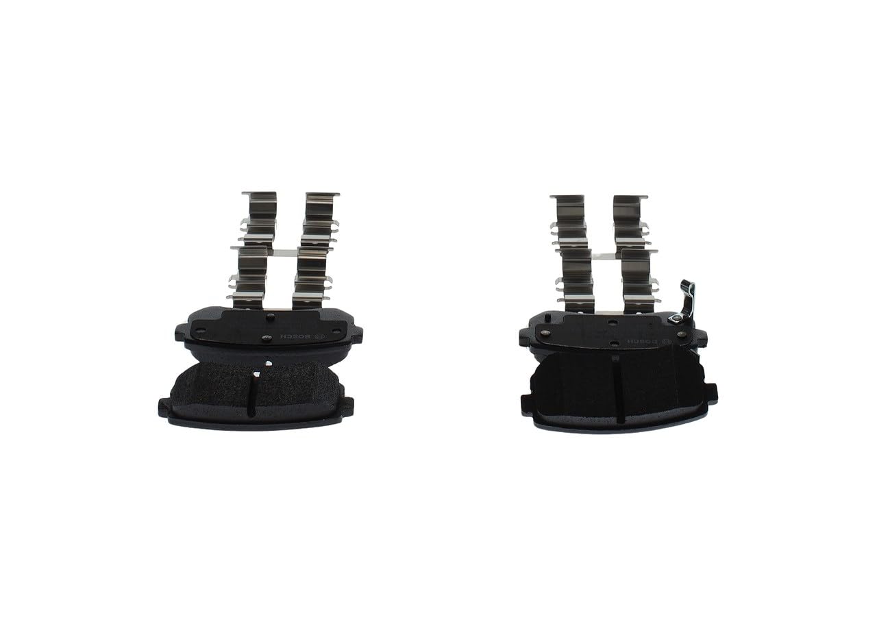 Bosch Sistema frenante 0986494627 pastiglie freno kit Low-Metallic
