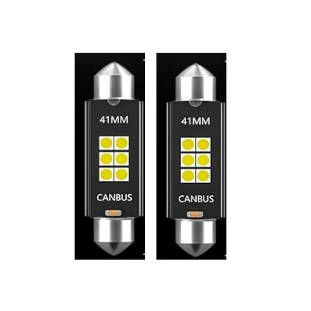 Xtreme Racing Lampadine LED C5W-41 C5W 41 mm coppia bianca CANBUS
