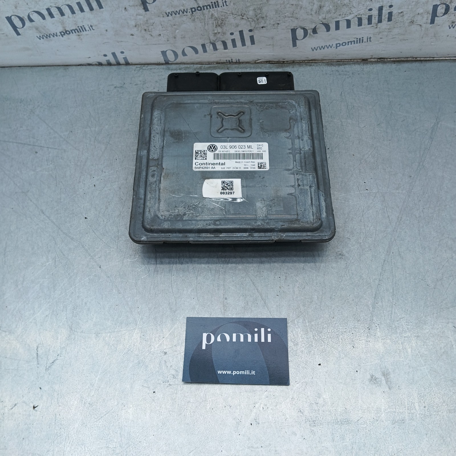 Pomili Motorini avviamento, alternatori, ECU e cavi Volkswagen Golf 6 03L906023ML centralina motore diesel usata