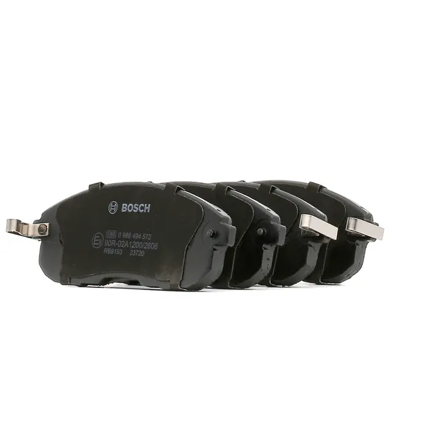 Bosch HCP Sistema frenante 0986494572 kit pastiglie freno disco con istruzioni