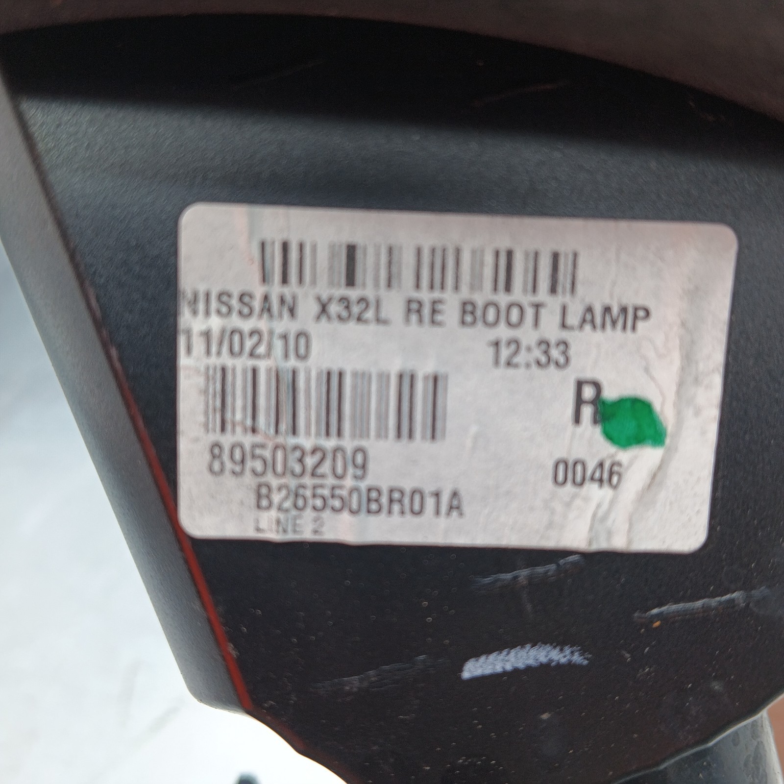 Pomili Fanaleria Fanale posteriore destro portellone Nissan Qashqai J10 89503209 usato