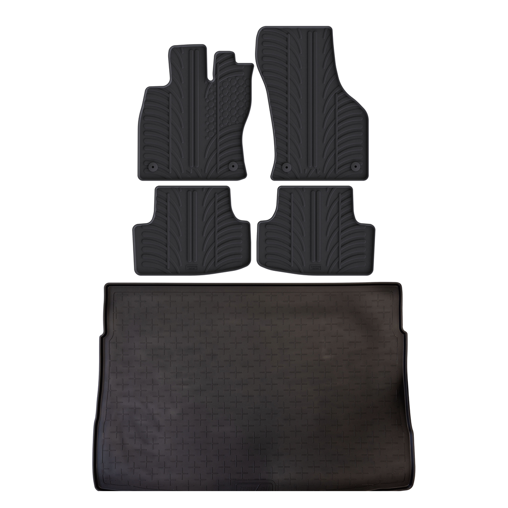 Travall Bundles VW Golf kit tappetino bagagliaio e auto gomma 2020-