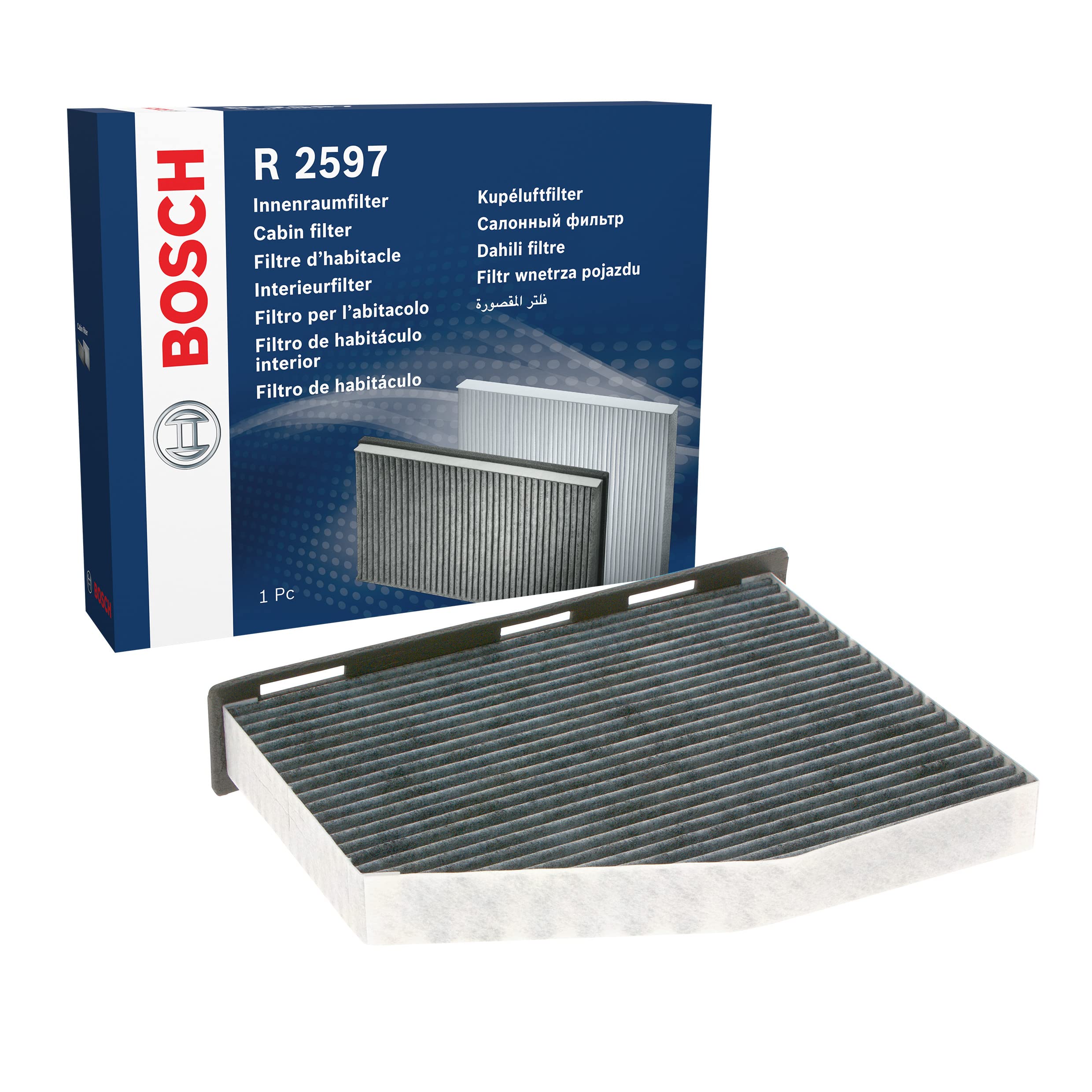 Bosch HCP Filtri R2597 filtro abitacolo ai carboni attivi antipolline