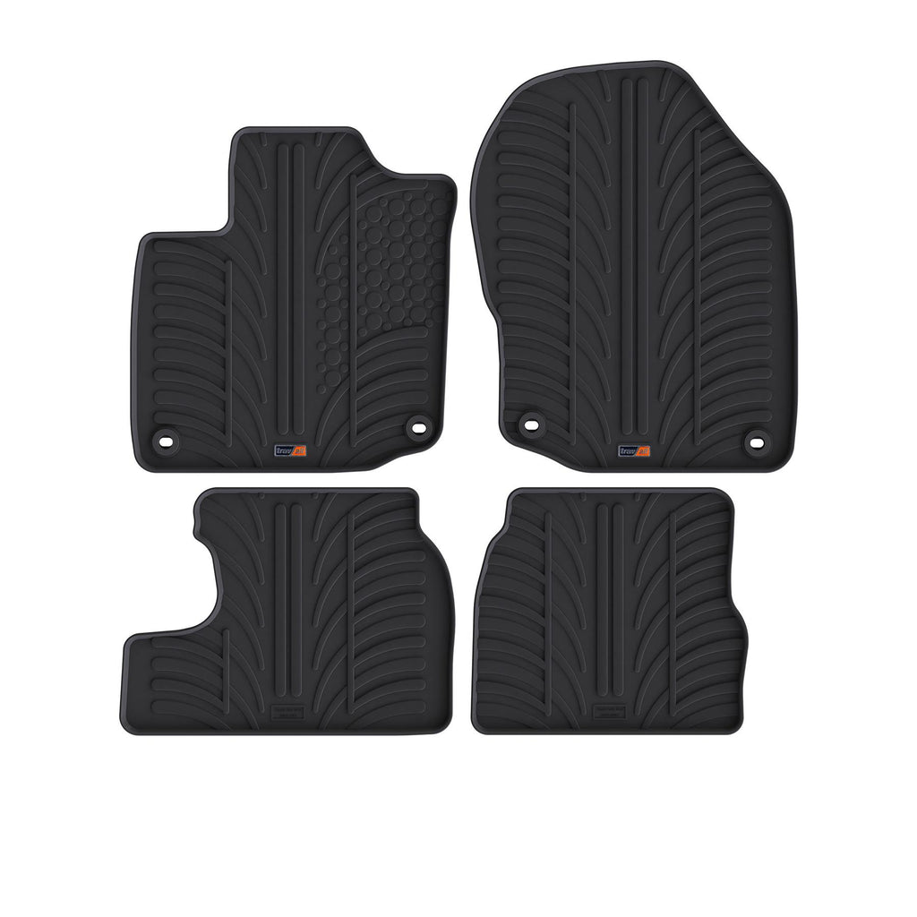 Travall Car Mats Honda Civic tappetini auto in gomma 2011-2016