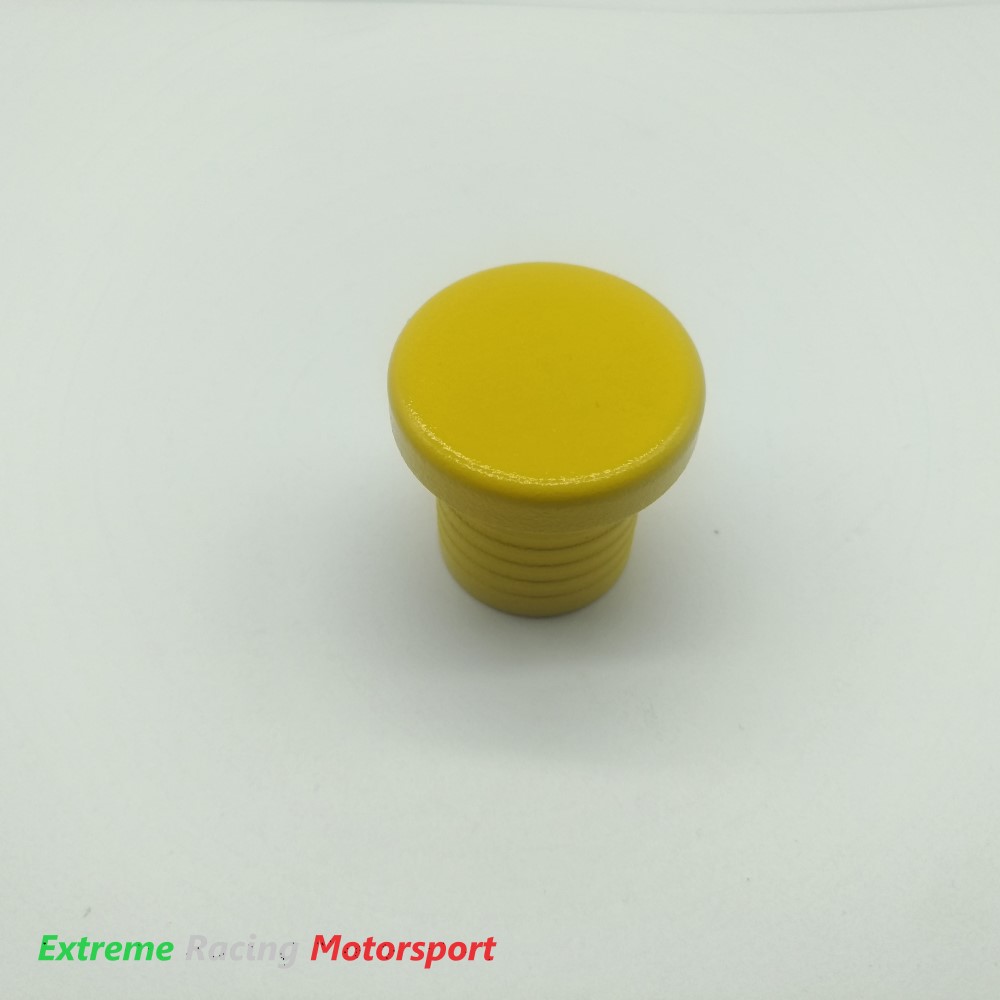 Xtreme Racing Impianto Carburante e Regolatori di Pressione Tappo in alluminio giallo 25 mm