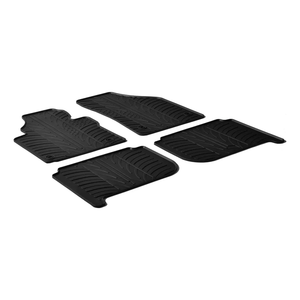 Travall Car Mats VW Touran Tappetini auto 2003-2015 in gomma