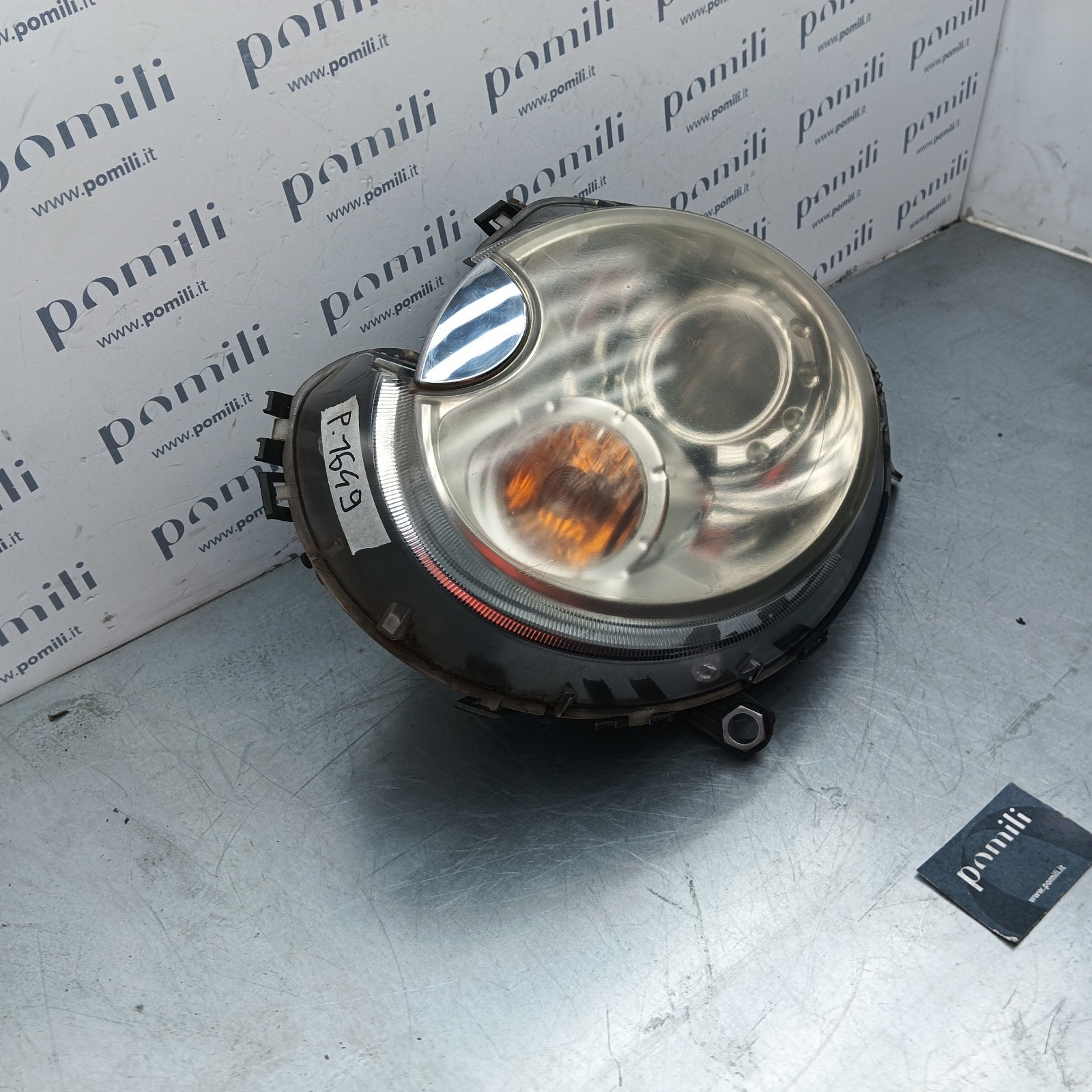 Pomili Fanaleria Mini Cooper faro anteriore sinistro 162703-03 Bi-Xenon