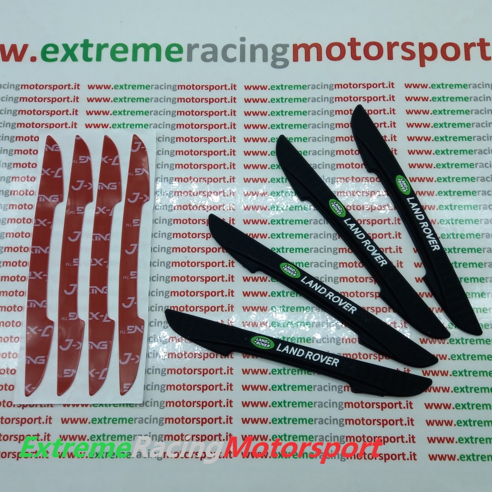 Xtreme Racing Decorazioni Auto Kit Protezione Sportelli antiurto in gomma nera 4 pezzi