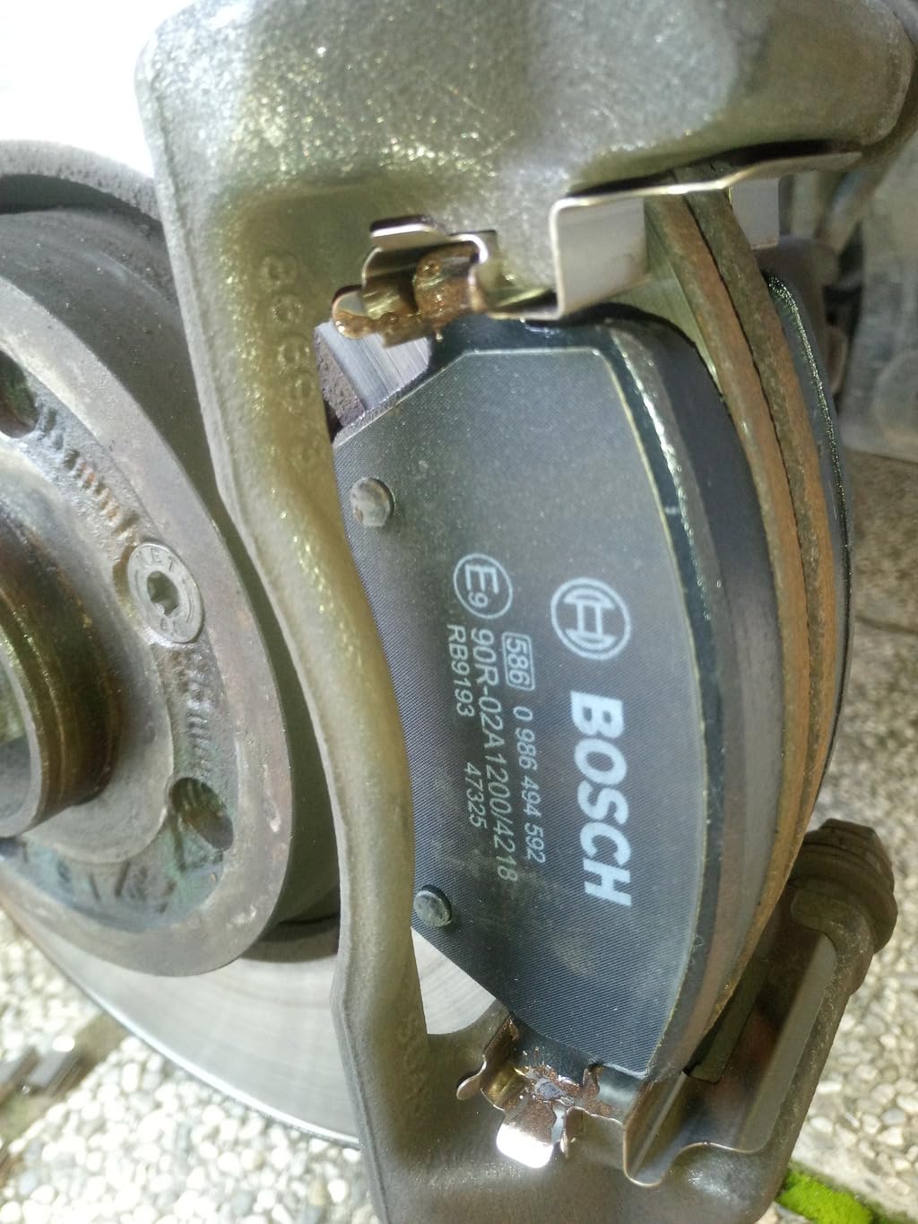 Bosch Sistema frenante 0986494592 pastiglie freno con accessori
