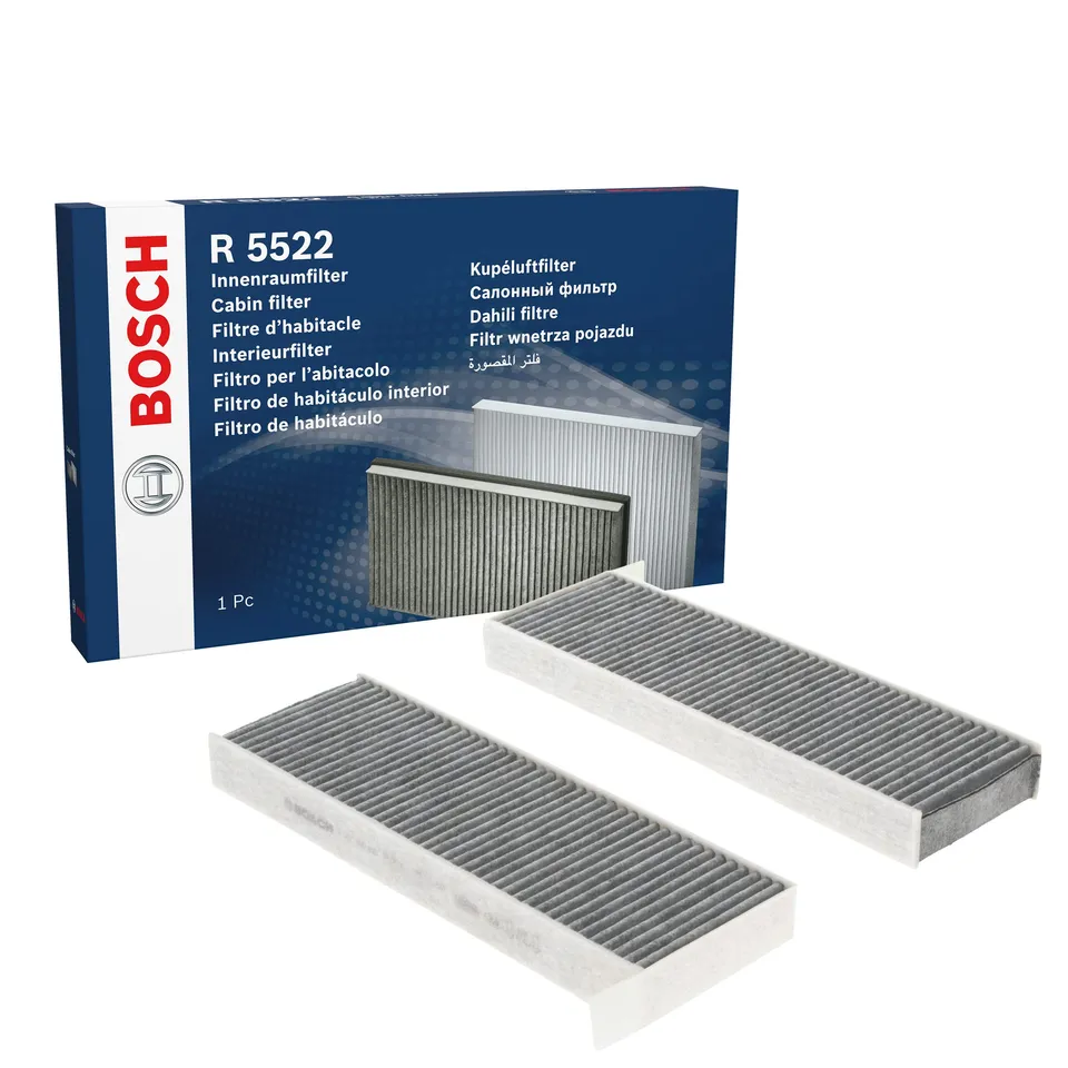 Bosch Filtri 1987435522 Filtro abitacolo ai carboni attivi antiodore