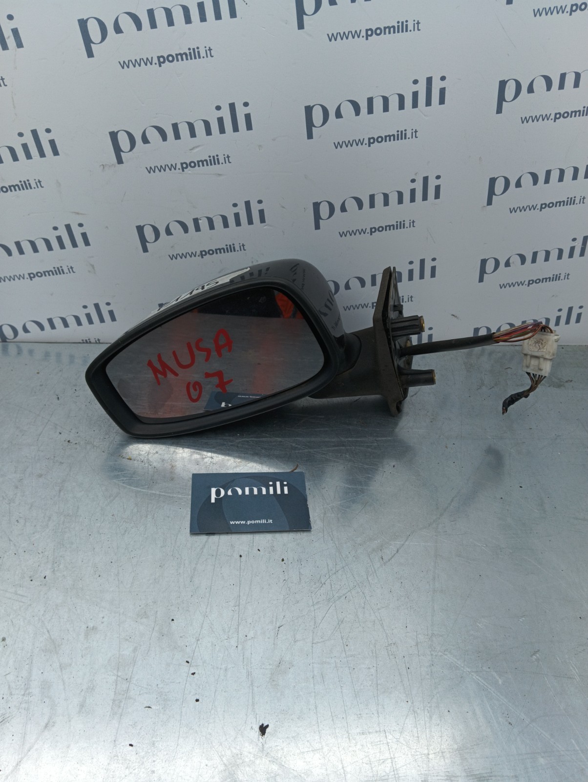 Pomili Cristalli LANCIA MUSA 2007 SPECCHIETTO SINISTRO 5 PIN 158459 Usato