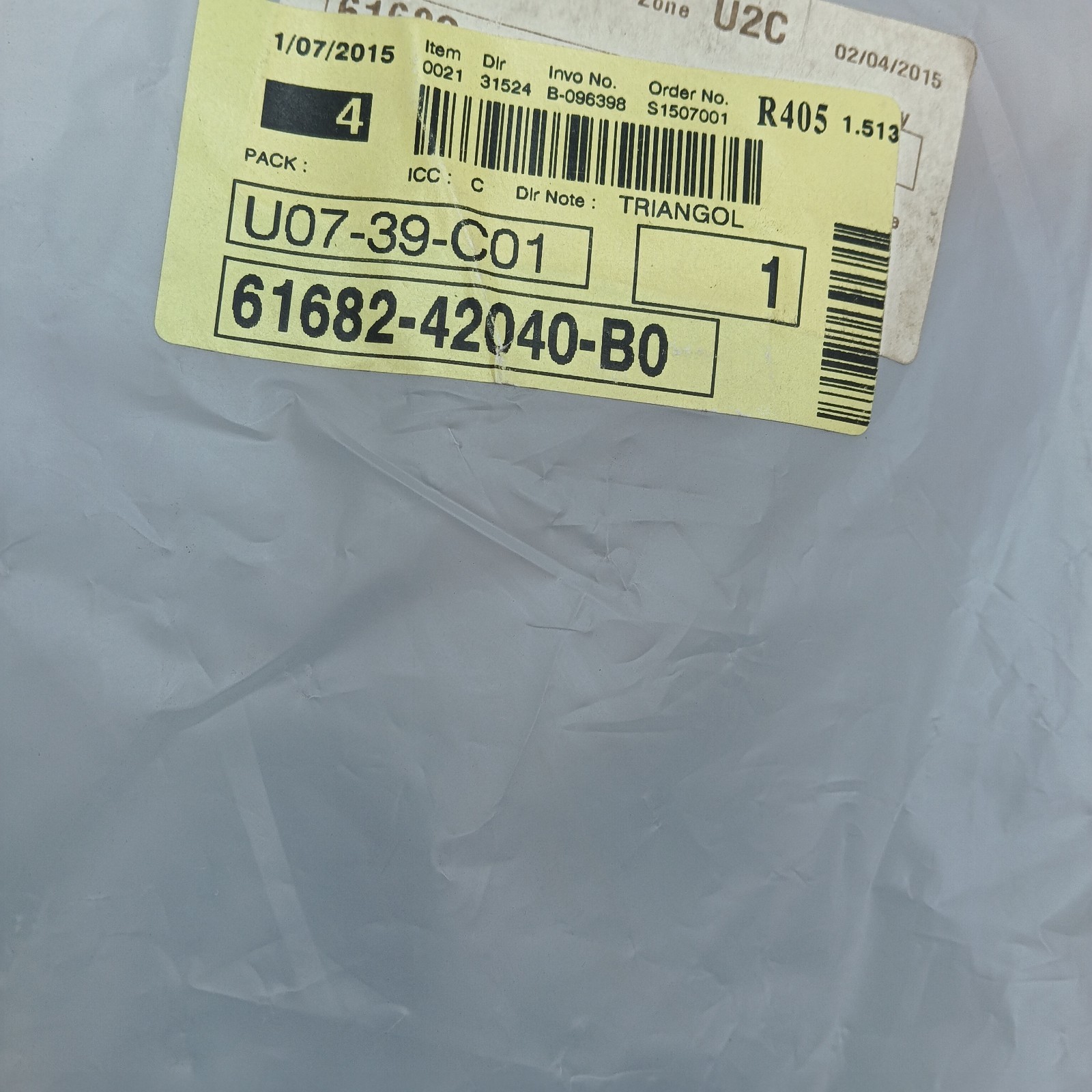 Pomili Lamierati esterni Toyota RAV4 61682-42040-B0 estensione passaruota sinistra