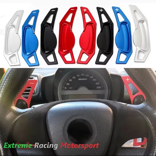 Xtreme Racing Smart Fortwo 451 paddle F1, coppia, alluminio anodizzato