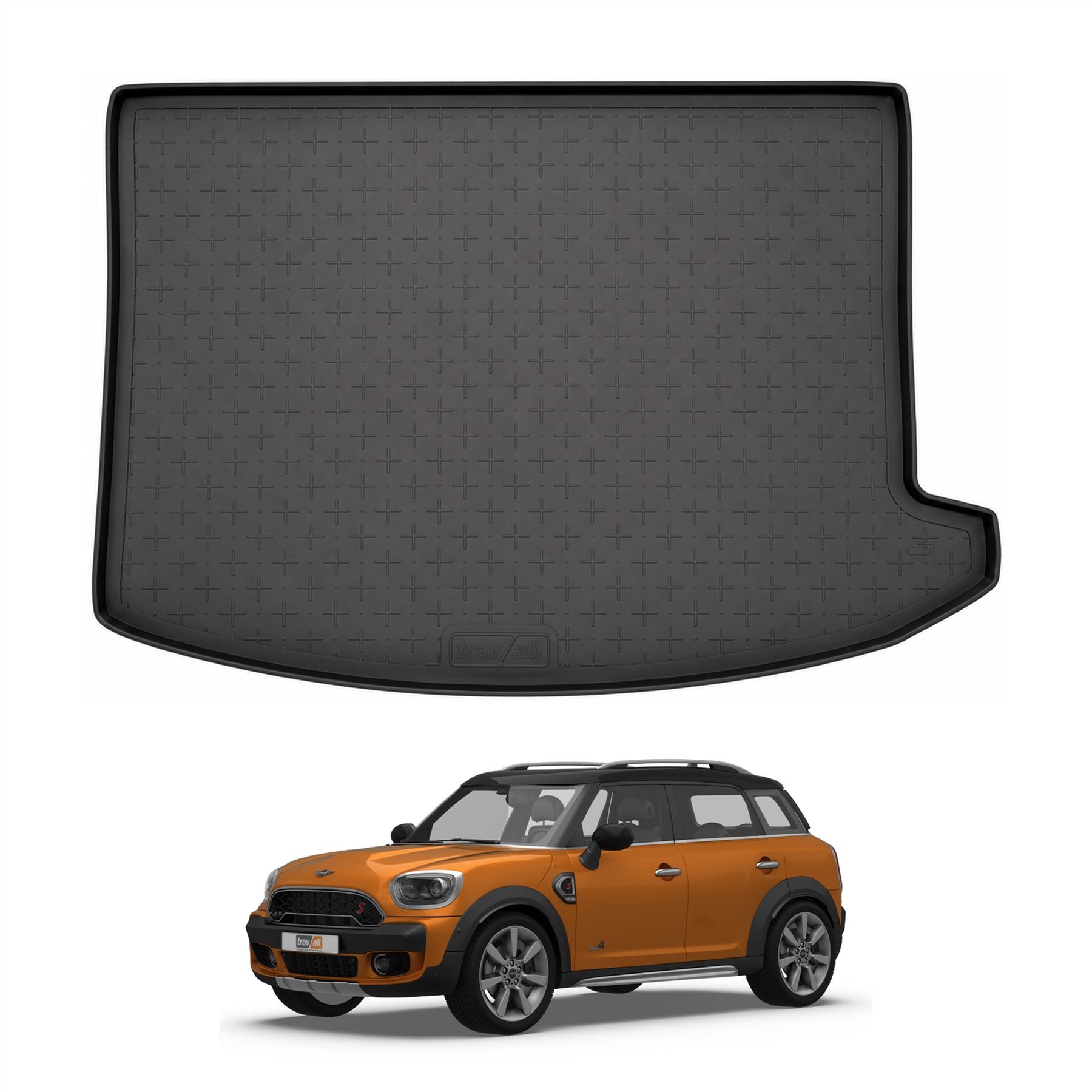 Travall Trunk Liners Mini Countryman vasca baule in gomma 2017-2024