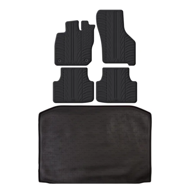 Travall Bundles Seat Leon Tappetino baule e tappetini 2020- gomma